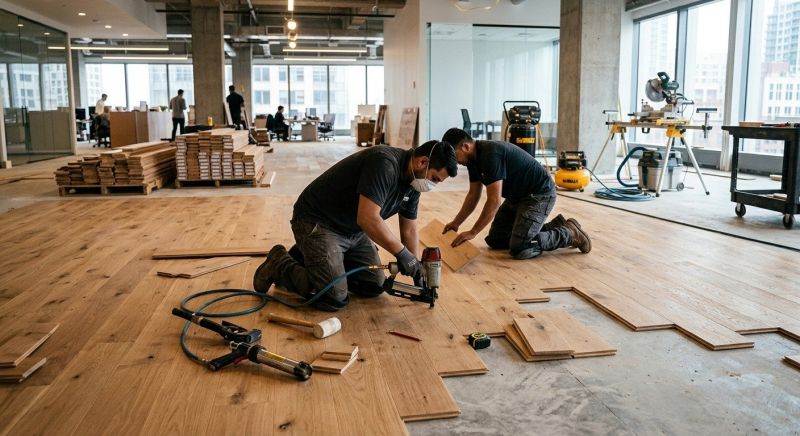Commercial Hardwood Service in Plymouth County, MA