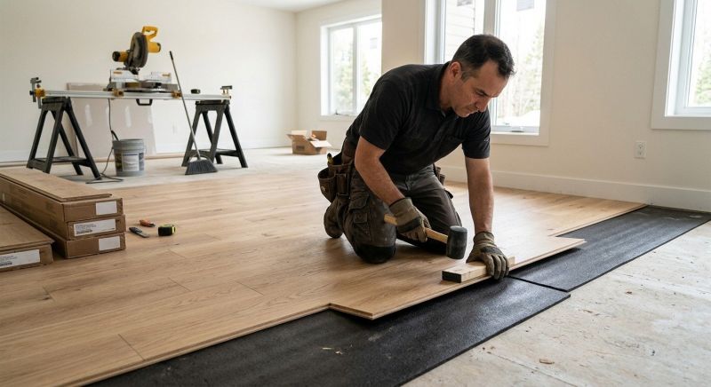 Engineered Wood Installation in Woonsocket, RI