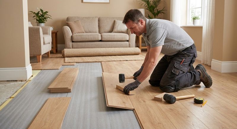 Laminate Floor Installation in Pascoag, RI