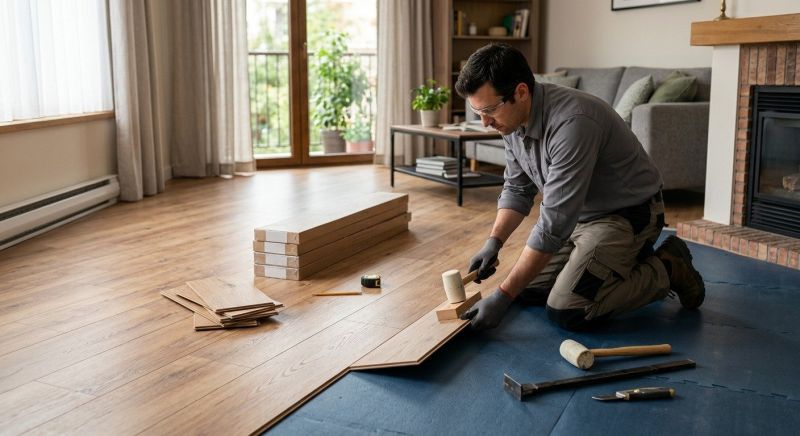 Laminate Floor Installation in Pawtucket, RI
