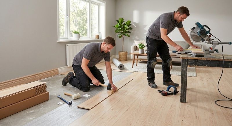 Laminate Floor Installation in Pawtucket, RI