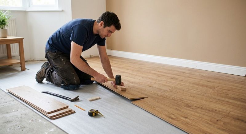 Laminate Floor Replacement in Charlton, MA