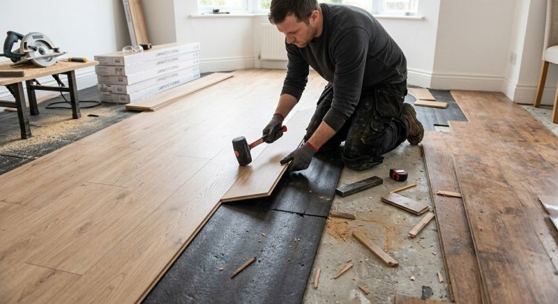 Laminate Floor Replacement in Pawtucket, RI