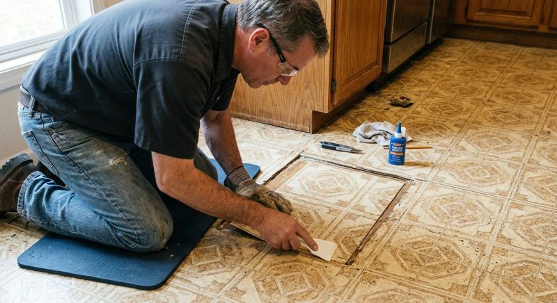 Linoleum Floor Installation in Avon, MA