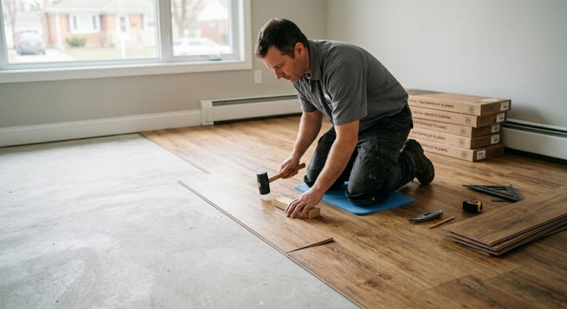 Linoleum Floor Installation in Charlton, MA