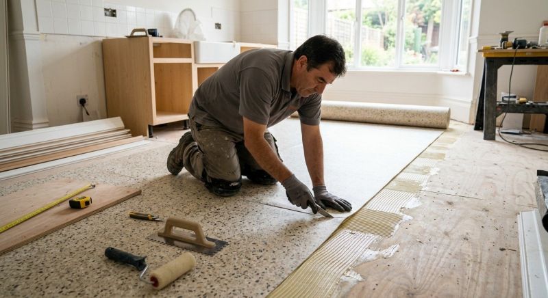 Linoleum Floor Installation in Danielson, CT