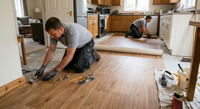 Linoleum Floor Installation in Woonsocket, RI