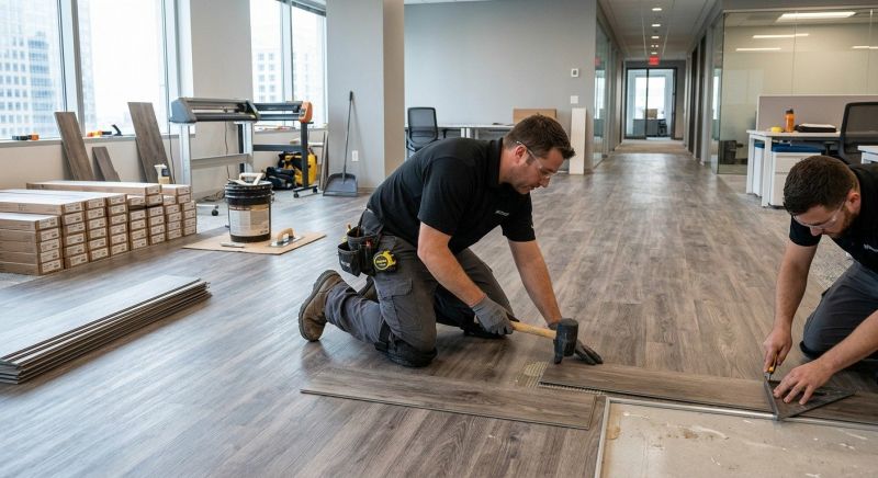Linoleum Floor Installation in Needham, MA