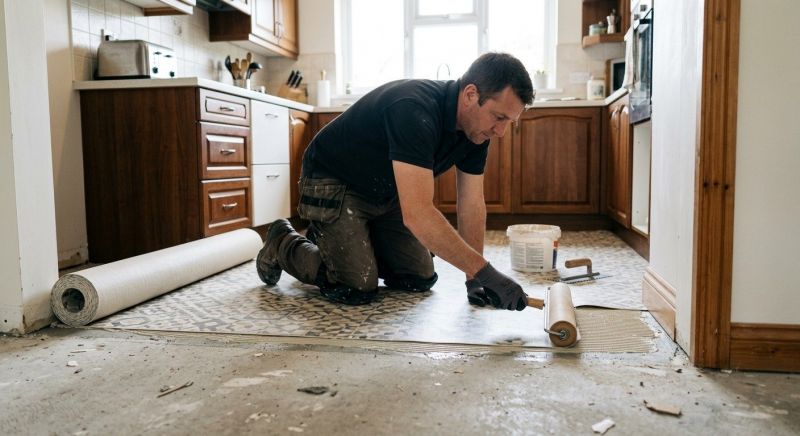 Linoleum Floor Installation in Oakland, RI