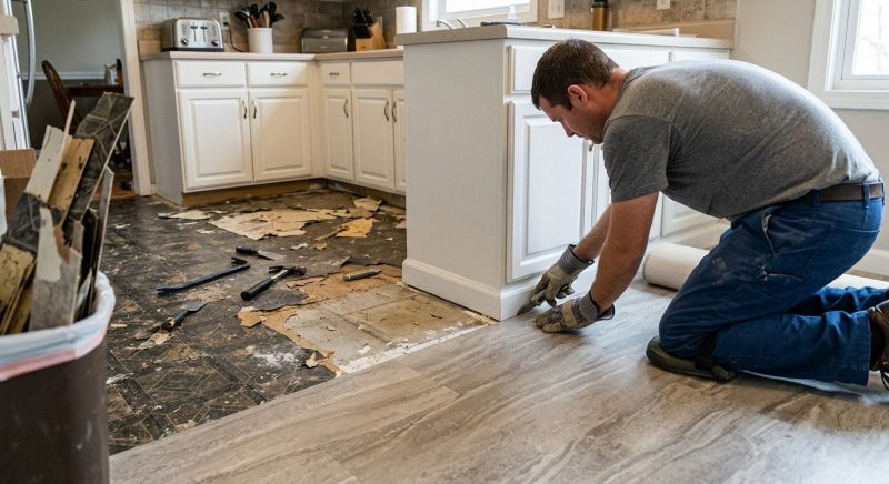 Linoleum Floor Installation in Plymouth County, MA