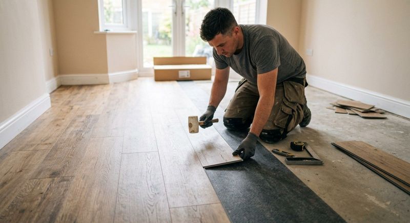 Luxury Vinyl Tile Installation in Cranston, RI