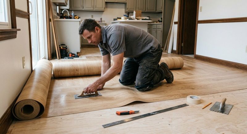 Sheet Flooring Installation in Seekonk, MA