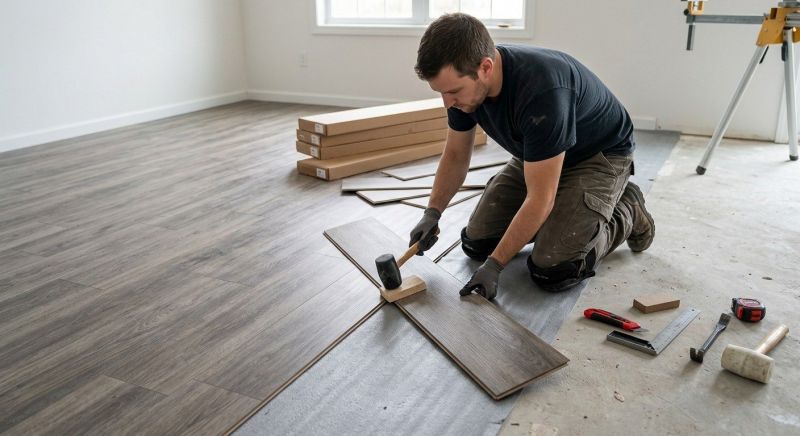 Vinyl Flooring Installation in Brockton, MA