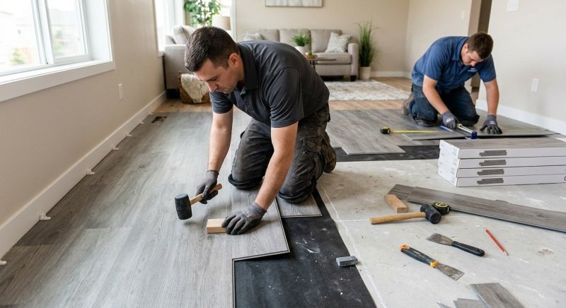 Vinyl Flooring Installation in Rehoboth, MA