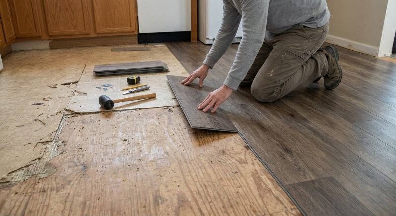 Vinyl Flooring Installation in Whitinsville, MA